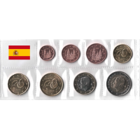 Spanien Euro set UNC 2022