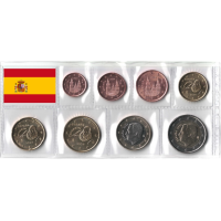 Spanien Euro set UNC 2024