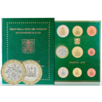 Vatikan set BU + 5 EURO 2018 - 600. Jahrestag der Kuppel von Santa Maria del Fiore