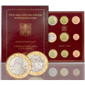 Vatikan set BU + 5 EURO 2021 - 500. Todestag von Papst Leo X.