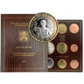 Vatikan set BU + 5 EURO 2023 - 100. Jahrestag der Geburt von Don Lorenzo Milani