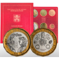 Vatikan set BU + 5 EURO 2024 - 650. Todestag von Francesco Petrarca