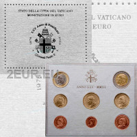 Vatikan set BU 2003 - Euro-Münzsatz  