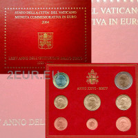 Vatikan set BU 2004 - Euro-Münzsatz  