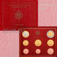 Vatikan set BU 2008 - Euro-Münzsatz  