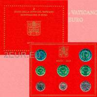Vatikan set BU 2015 - Euro-Münzsatz  