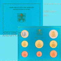 Vatikan set BU 2019 - Euro-Münzsatz  