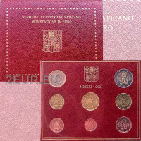 Vatikan set BU 2021 - Euro-Münzsatz  