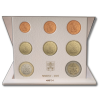 Vatikan set BU 2025 - Euro-Münzsatz  