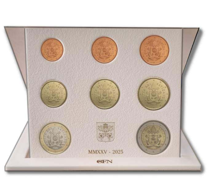 Vatikan set BU 2025 - Euro-Münzsatz  