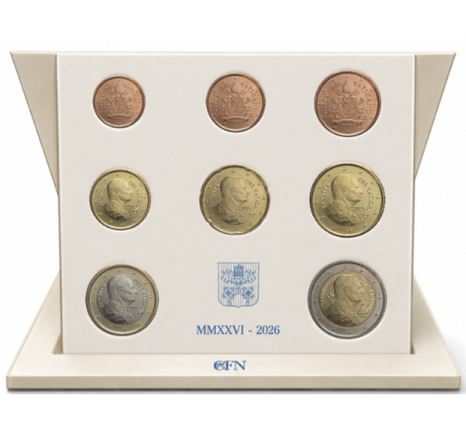 Vatikan set BU 2026 - Euro-Münzsatz  