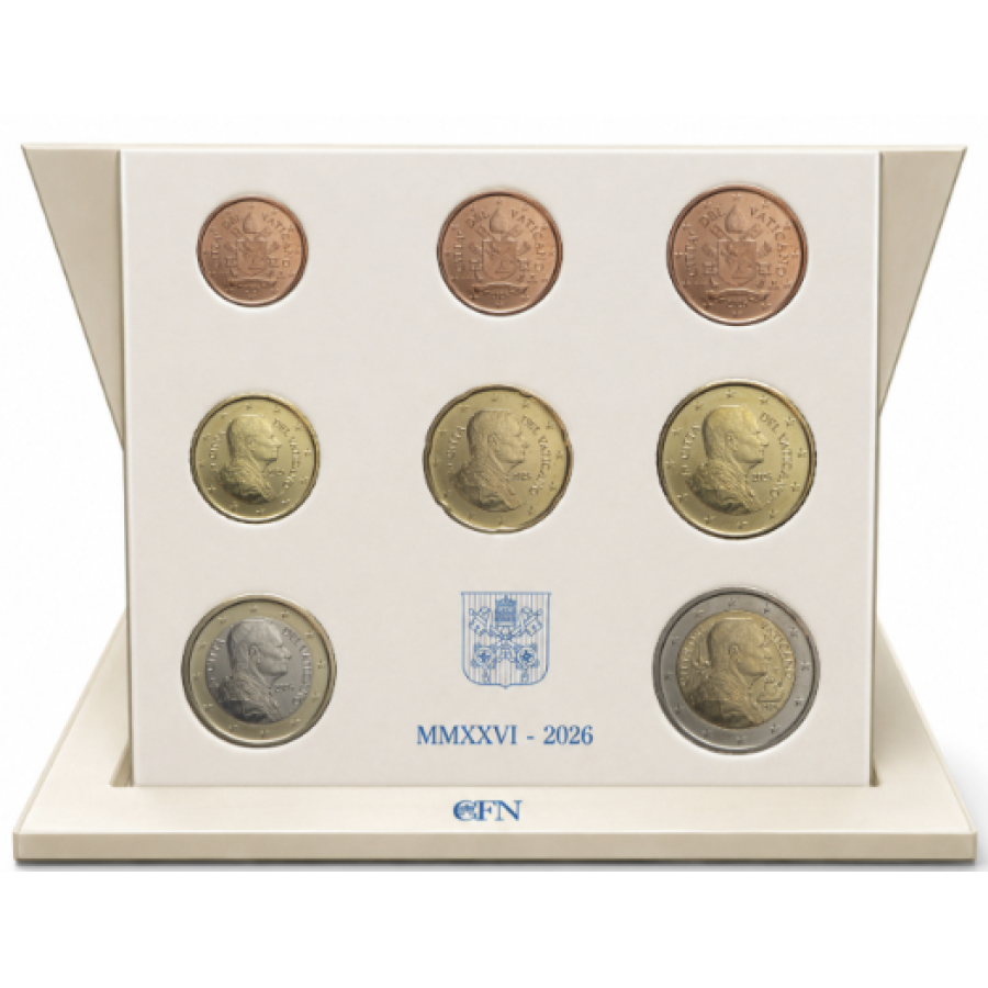 Vatikan set BU 2026 - Euro-Münzsatz  