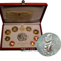 Vatikan set proof 2008 - Euro-Münzsatz  