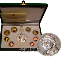 Vatikan set proof 2010 - Euro-Münzsatz  