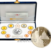 Vatikan set proof 2014 - Euro-Münzsatz  