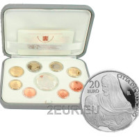 Vatikan set proof 2020 - Euro-Münzsatz  
