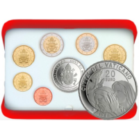 Vatikan set proof 2024 - Euro-Münzsatz  