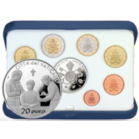 Vatikan set proof 2022 - Euro-Münzsatz  