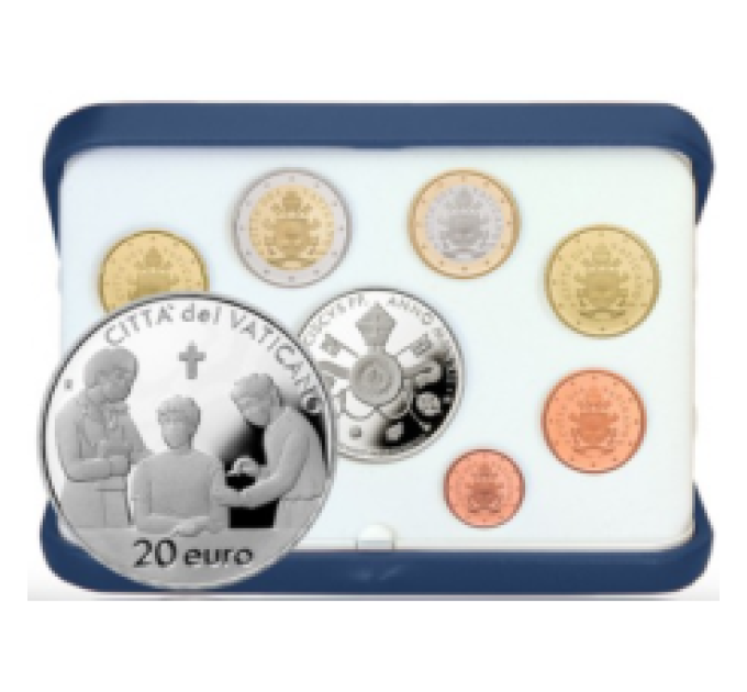 Vatikan set proof 2022 - Euro-Münzsatz  