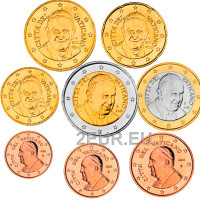 Vatikan set UNC 2015 - Euro-Münzsatz  