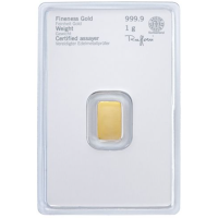 1g Goldbarren Heraeus