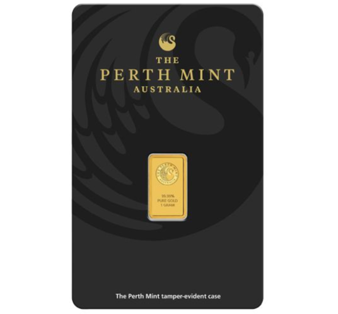 1g Goldbarren Perth Mint