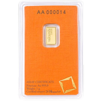 1g Goldbarren Valcambi