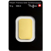 10g Goldbarren Argor Heraeus