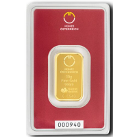 10g Goldbarren Austrian Mint