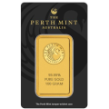 100 g Goldbarren Perth Mint