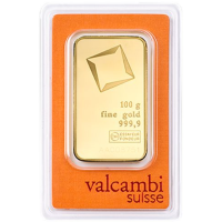 100 g Goldbarren Valcambi