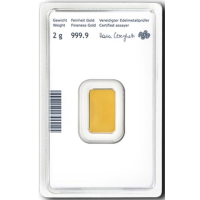 2g Goldbarren Austrian Mint