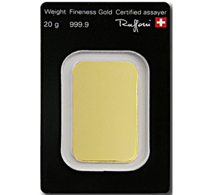 20g Goldbarren Argor Heraeus