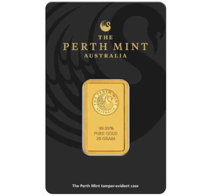 20g Goldbarren Perth Mint