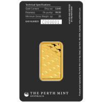 20g Goldbarren Perth Mint