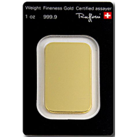 31,1g Goldbarren Argor Heraeus