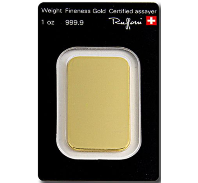 31,1g Goldbarren Argor Heraeus