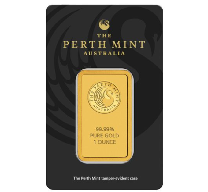 31,1g Goldbarren Perth Mint