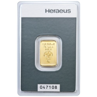 5g Goldbarren Heraeus