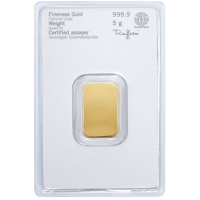 5g Goldbarren Heraeus