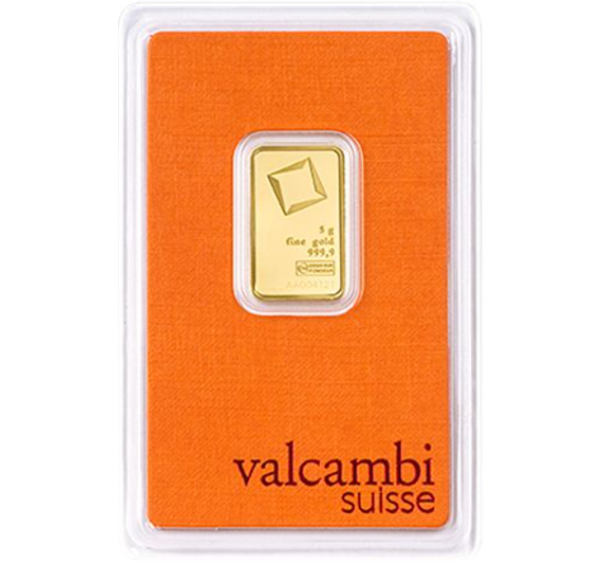 5g Goldbarren Valcambi