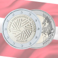 Lettland 2 Euro UNC 2015 - Lettische EU-Ratspräsidentschaft