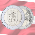 Lettland 2 euro UNC 2017 - Kurzeme