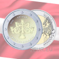 Lettland 2 euro UNC 2020 - Lettgallische Keramik