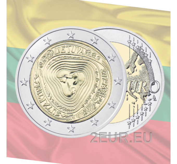 Litauen 2 Euro UNC 2019 - Sutartines