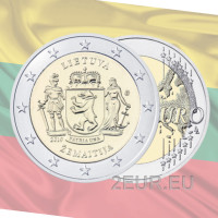 Litauen 2 Euro UNC 2019 - Zemaitija