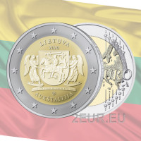 Litauen 2 Euro UNC 2020 - Aukštaitija