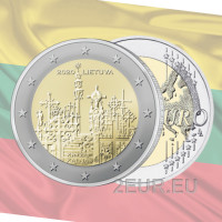 Litauen 2 euro UNC 2020 - Berg der Kreuze