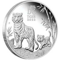 Australien 1 OZ BU 2022 – Jahr des Tigers