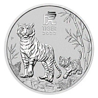 Australien 2 OZ BU 2022 – Jahr des Tigers
